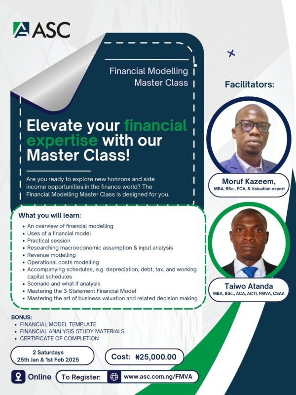 Financial Modelling Master Class